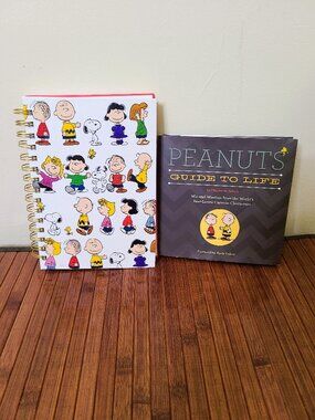 Peanuts Guide To Life DJ/HC & Peanuts Lined Notebook/Journal - Hardcover